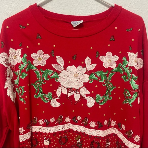 Vintage Ugly Christmas Sweater Women’s 2XL Men’s XL - Picture 5 of 7
